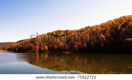 Autumn, Stonecoal Lake Wildlife Management Area, West Virginia, USA
