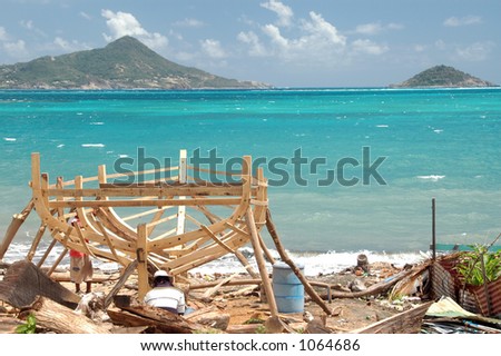 boat being built