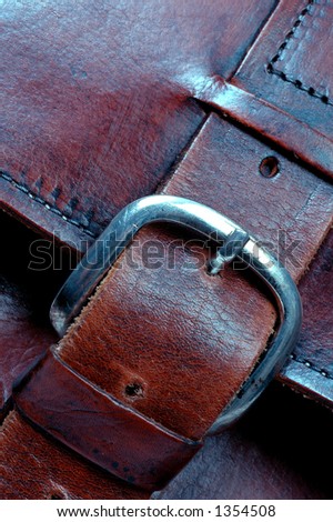 quality leather bag detail handmade in greece