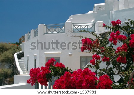 greek island scene