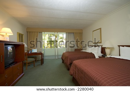 hotel room suite with queen beds office sansalvador el salvador central america