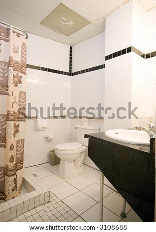 bathroom in hotel in puerto rico mid price luxury old san juan latin america