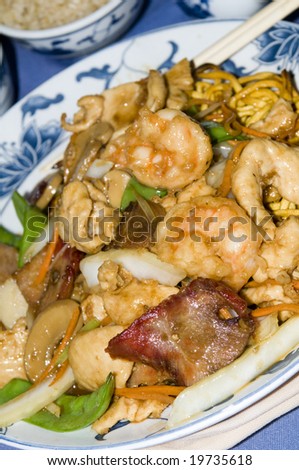 china food noodles. stock photo : chinese food ten