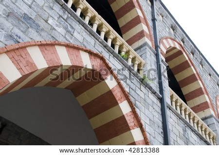 architectural detail central police station in port of spain trinidad and tobago