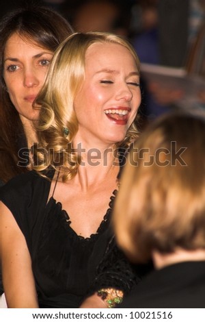 Naomi Watts at the London Film Festival premiere of Funny Games in London
