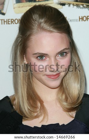 HOLLYWOOD - 7 MARCH: Anna Sophia Robb at the Sleepwalking Premiere held at the Directors Guild of America, Hollywood.