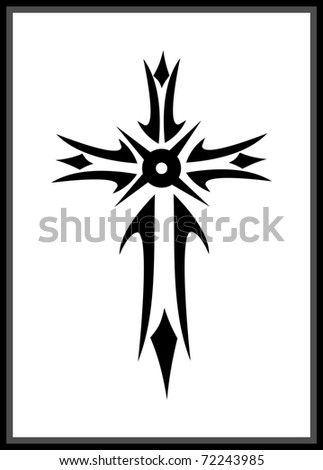 gothic crosses drawings. Gothic Crosses Pictures.
