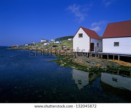 Battle Harbour - historic fishing village in Labrador, Newfoundland, Canada