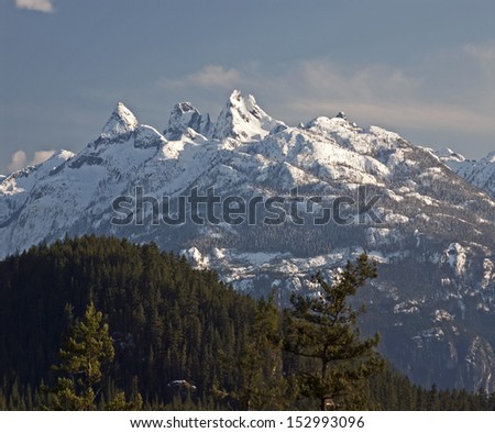Pilot Mountains - in the Coast Mountain Range, British Columbia, Canada