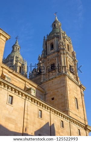 Salamanca University Tower, one of Europe\'s oldest universities.