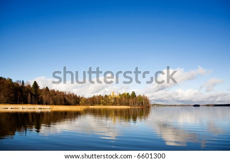 Landscape Water Reflection