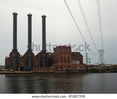 This utility electric power generation facility is located in Providence Rhode Island.