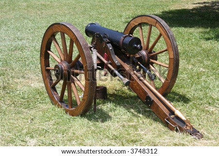 stock photo : Civil War Cannon