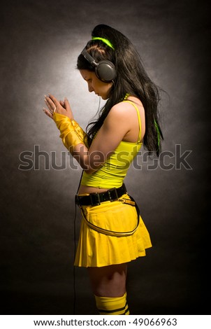 Cyber Goth Headphones