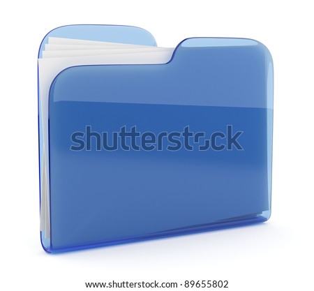 Glass Folder Icons