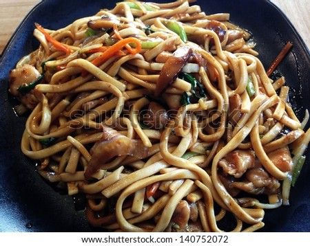 Chinese style dry noodle