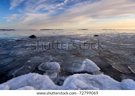 Icy Beach