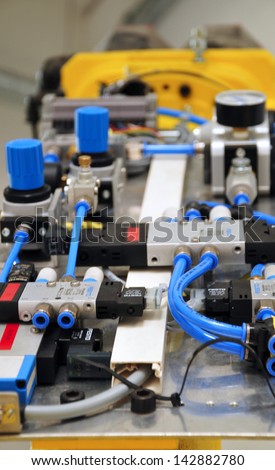 pneumatic system on a robot