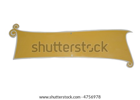 wood plaque with free space to write text