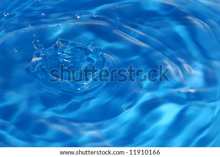 Abstract image of water splash