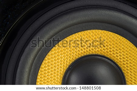 Audio Speaker Cone Detail Background Photo