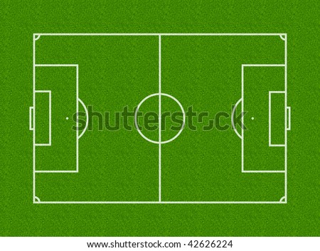 Arial Football Pitch