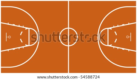 fiba basketball court