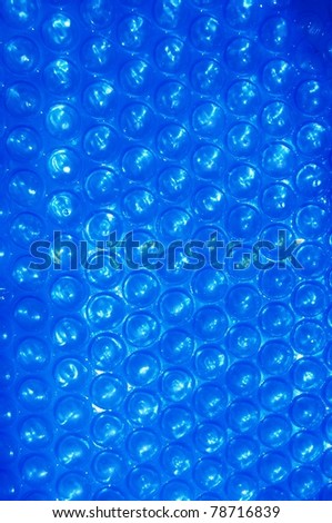 Blue Bubble Solar Cover