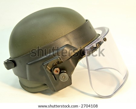 bullet-proof helmet