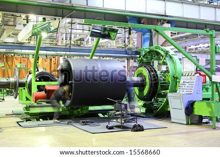 Industrial space (Auto tires production)