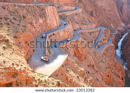 Atlas Mountains Road
