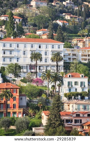 Grasse Town in the southern France