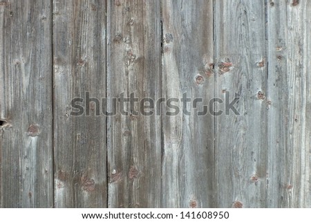 signed by the weather as old wood background