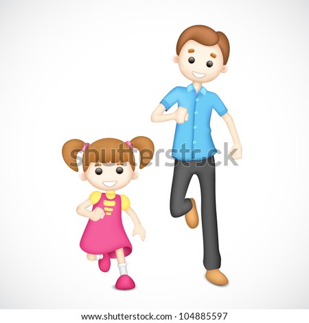 Father And Daughter 3D Cartoon @ sateje31 :: 痞客邦