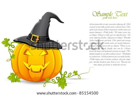 Halloween Pumpkin Hat