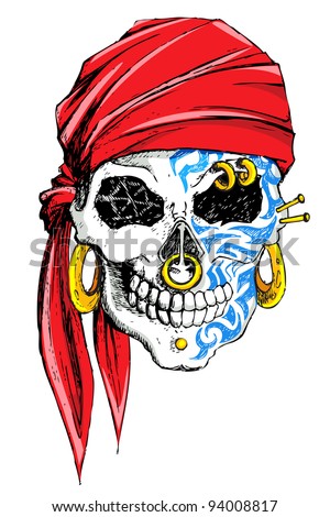 Skull Robber Tattoo