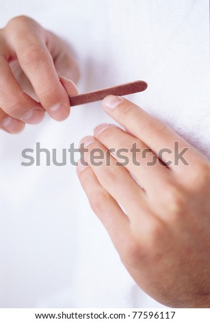 Filing+nails