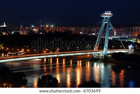 New bridge in Bratislava