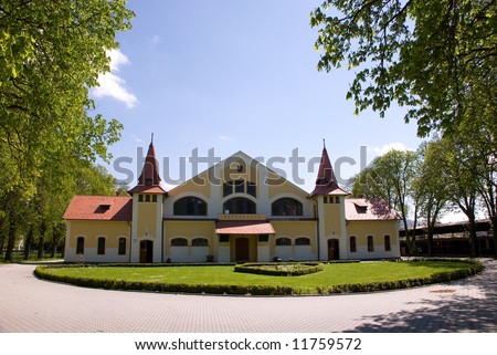 Slovakia famous horse-breeding farm in the Topolcianky