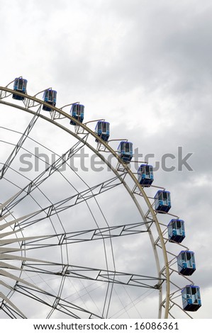 giant wheel of carousel