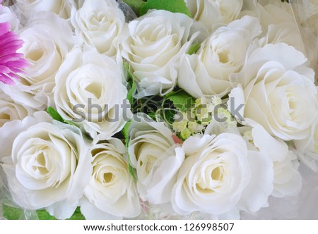 The background of the beautiful flowers, presents for Valentine\'day