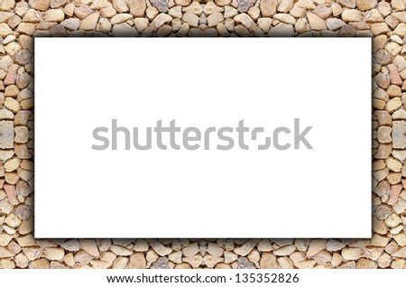 white blank placard background, Abstract Background of stone wall texture