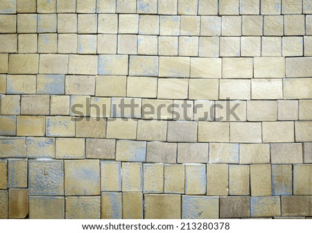 brick wall texture grunge background with vignetted corners of interior