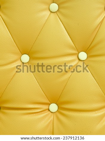 Yellow sofa background