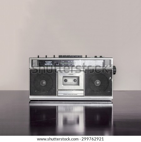 Retro Radio Cassette