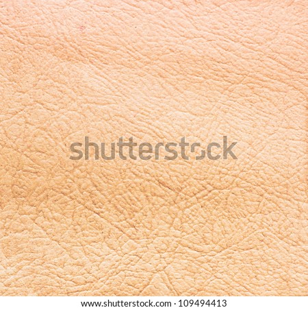 Brown leather patch