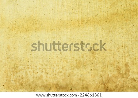 Old yellow fabric texture yellow and stained