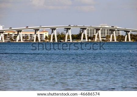 Sanibel Causeway And Bridge Southwest Florida Afternoon