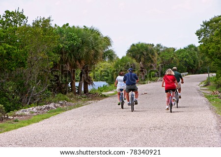 Bicycling Ding Darling Wildlife Refuge Sanibel Florida