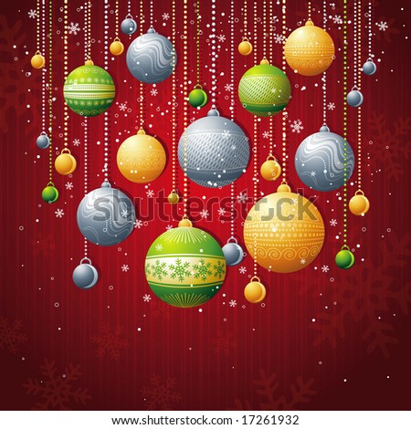 christmas balls christmas balls